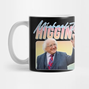 Michael D Higgins - - Retro Aesthetic Fan Art Mug